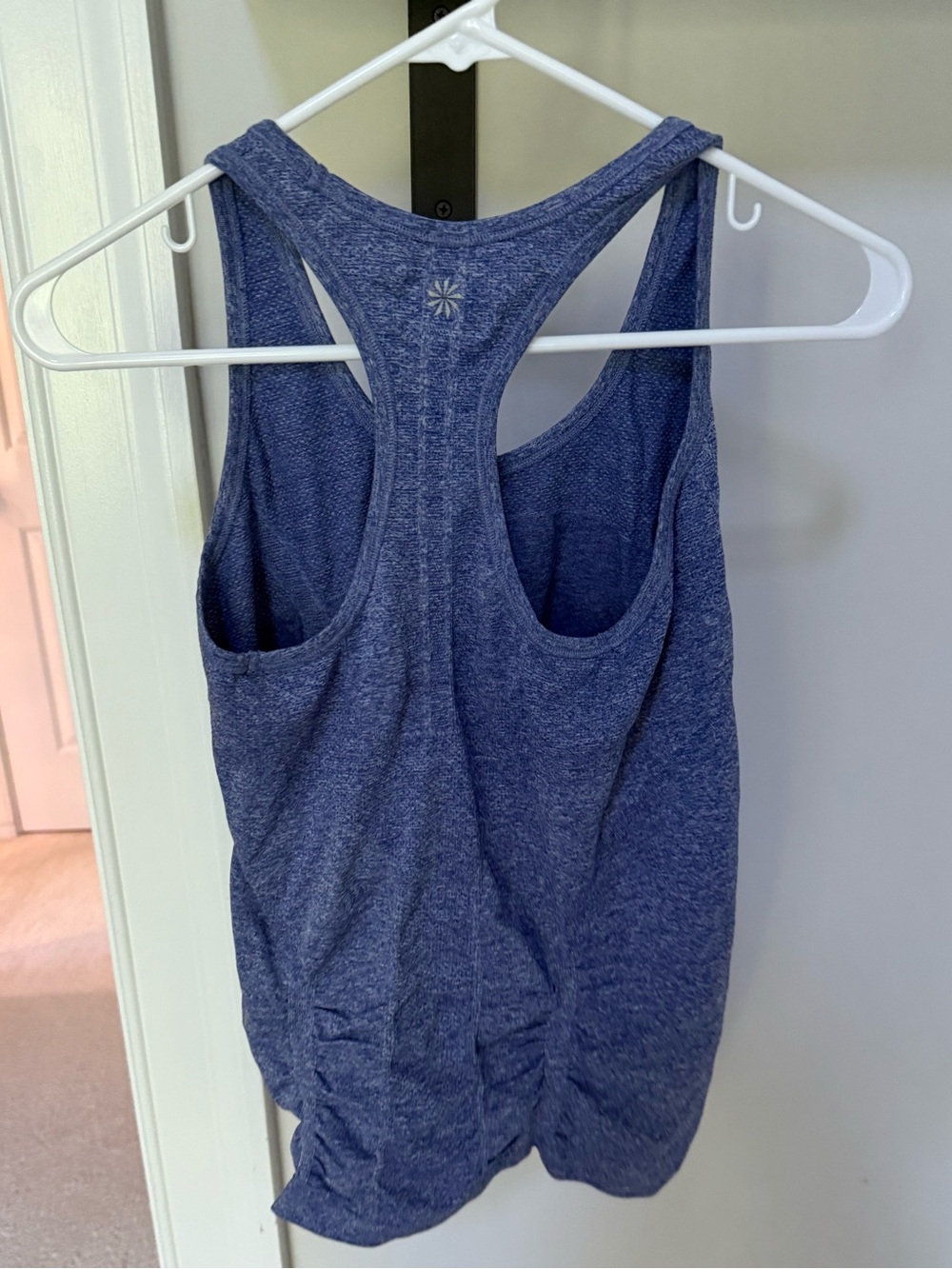 Athleta Navy Racerback Tank - Picture 2 of 3